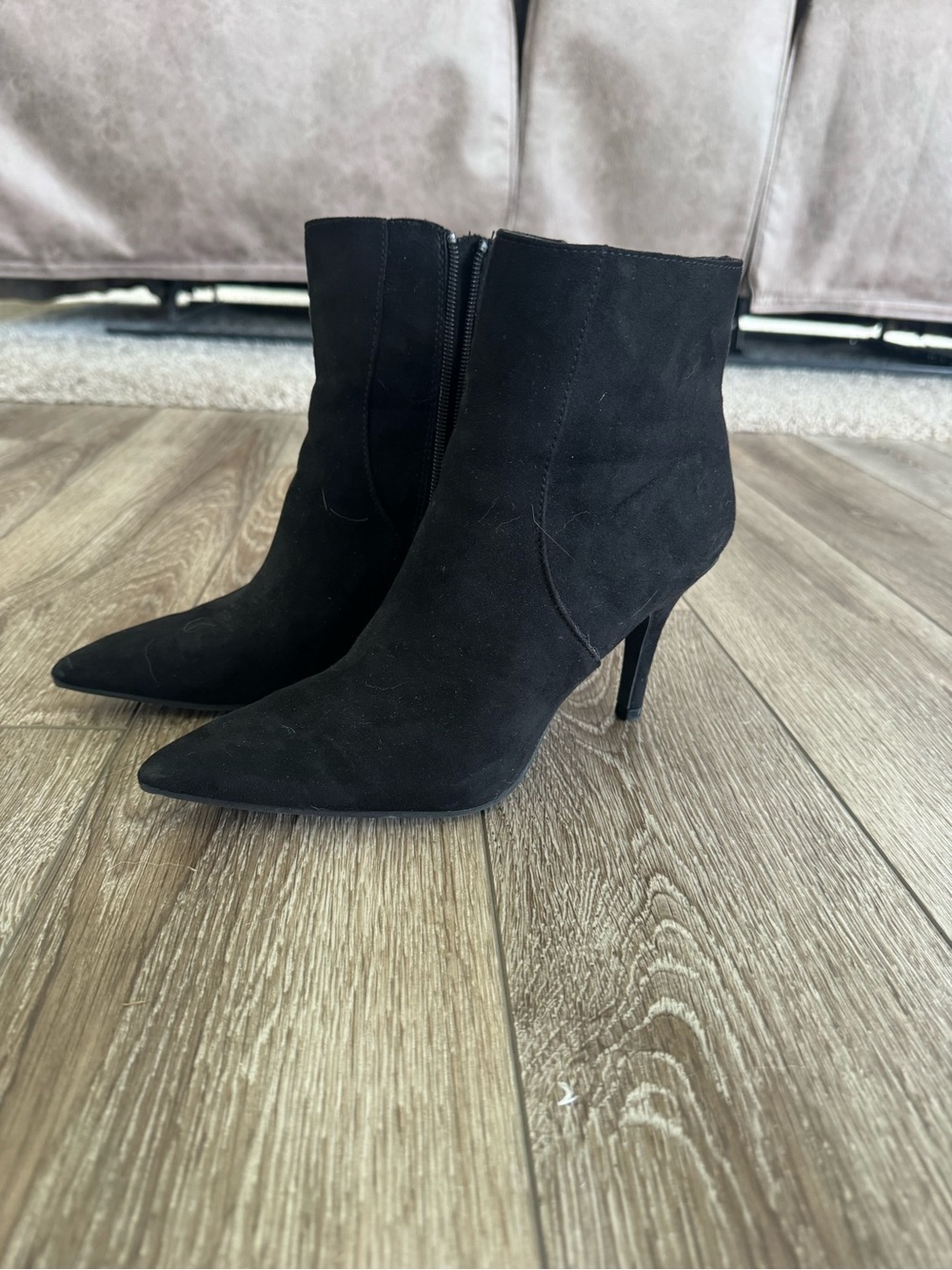 Target Black Pointed-Toe Ankle Boots - Sleek Women's Heels